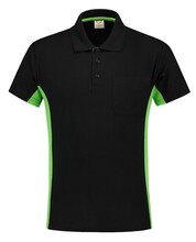Poloshirt | Bi-Color | Tricorp | 97TP2000 Schwarz / Lime