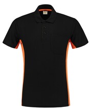 Poloshirt | Bi-Color | Tricorp | 97TP2000 schwarz/orange