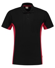 Poloshirt | Bi-Color | Tricorp | 97TP2000 Schwarz/Rot
