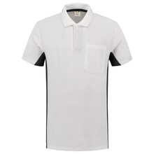 Poloshirt | Bi-Color | Tricorp | 97TP2000 weiß/ dunkelgrau