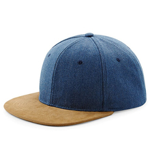 Snapback Cap | Peak | Hochwertig | max033 jeansblau