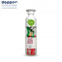 Dopper Glas - 400 ml | Glasflasche mit Becher | Mit Tiny Tony's 