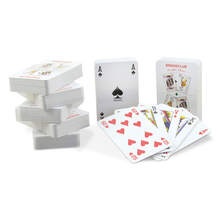 Spielkarten mit Plastikbox | Aufdruck Kartenrückseite | Klassisch  | 3156871 
