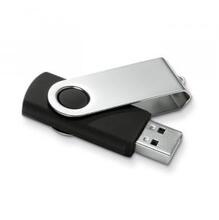 USB-Stick Rotate | Silber Kappe + Farbiger Stick  | 4-16 GB | Vollfarbe  | DEmaxp039 