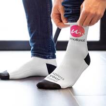 Socken | Vollfarbiges Logo | Schnelle Lieferung