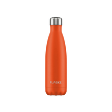 Thermosflasche Flaske - 500ml | Edelstahl | Doppelwandig | Aufdruck oder Gravur | Flaske500 Orange