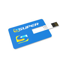 USB Kreditkarte - Schnell | Vollfarbe | 2-64 GB | DE69creditcard 