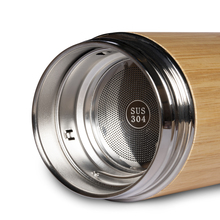 Retulp Thermoskanne - 250ml | Bambus | BPA-frei | Aufdruck oder Gravur  | Bambu450 