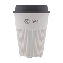 Circular&Co Returnable Cup | mit Deckel | 340ML Kaffeebecher | 73W432 weiß/ dunkelgrau