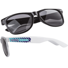 Sonnenbrille Miami  | Vollfarbdrück |  UV400 | Glänzend | Farbig