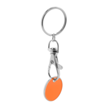 Schlüsselanhänger | Einkaufswagenchip | Viele Farben | 83731809 Orange