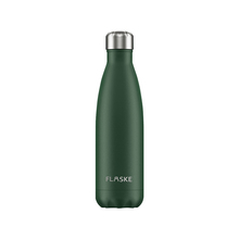 Thermosflasche Flaske - 500ml | Edelstahl | Doppelwandig | Aufdruck oder Gravur | Flaske500 Armeegrün