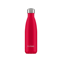 Thermosflasche Flaske - 500ml | Edelstahl | Doppelwandig | Aufdruck oder Gravur | Flaske500 Rot