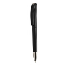 Kugelschreiber Ines Solid | Kunststoff | Vollfarbe | Schnell | Max131 Schwarz