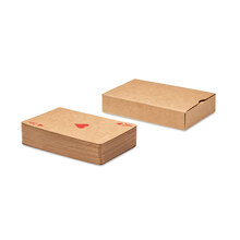 Spielkarten mit Recyclingschachtel  | Aufdruck Schachtel | Recyclingpapier  | 8796201 