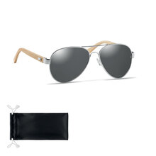 Sonnenbrille Pilot | UV400 | Bambus 