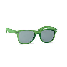 Sonnenbrille - RPET | Recycelter Kunststoff | Aufdruck bis zu 4 Farben | 8756531 Transparent Grün
