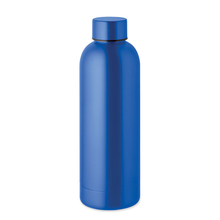 Thermosflasche Thore - Recycelt | 500 ml | Doppelwandig | Recycelter Edelstahl | 8756750 Blau