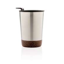 Coffee-to-go-Becher Magnus | Recycelter Edelstahl | Doppelwandig | 8843508 Silber
