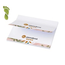 Haftnotizen Eco - Rechteck | 75 x 105mm | 25-100 Blatt | Recycelt| Vollfarbdruck | 240004 Weiß