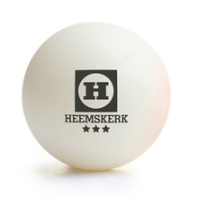 Tischtennisball Heemskerk - 3 Sterne | Weiß | Ø 40mm | Vollfarbe | 113009 