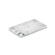 Minzspender Whitey - Kreditkarte | 8gr | Transparent & Weiß | Vollfarbdruck | 8756637 Transparent
