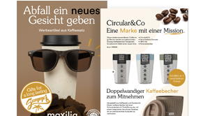Werbeartikel aus Kaffeesatz Lookbook